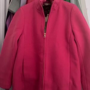 J.Crew Lodge Vibrant Pink coat